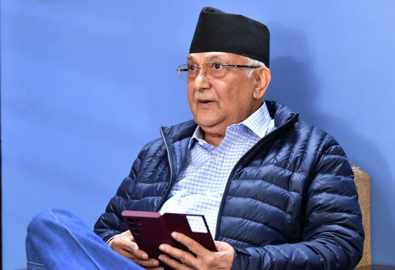 राप्रपालाई भोट माग्दै ओलीले भने- देशद्रोहीलाई रोक्न हलोमा भोट